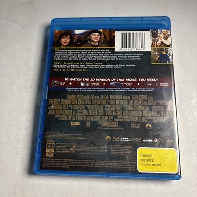 Hugo 3D (Blu-ray 3D, 2011) Ben Kingsley, Christopher Lee, Jude Law Region B
