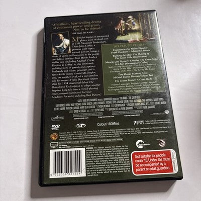 The Green Mile (Special Edition, DVD, 1999) Tom Hanks Region 4