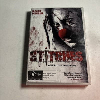 Stitches (DVD, 2012) Ross Noble Region 4 *New Sealed*