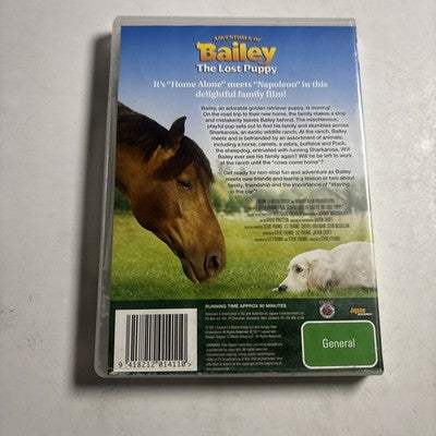 Adventures of Bailey - The Lost Puppy (DVD, 2010) Emily Stuhler, Region 4