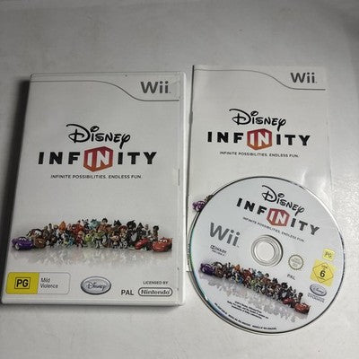 Disney Infinity Nintendo Wii Pal Manual Included