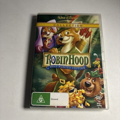 Robin Hood (Special Edition, DVD, 1973) Disney Region 4