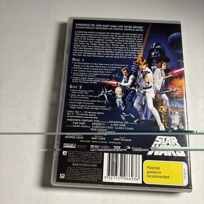 Star Wars - Episode IV - A New Hope (Limited Edition, DVD, 1977) Region 4