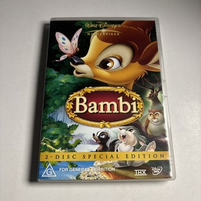 Bambi (Special Edition, DVD, 1942) Region 4