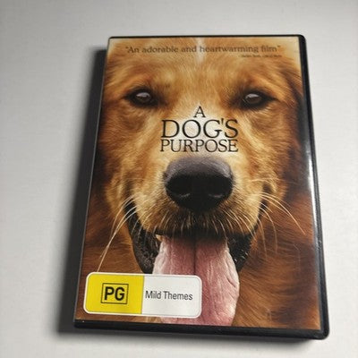 A Dogs Purpose (DVD, 2017) Dennis Quaid, Britt Robertson, Pooch Hall, Region 4