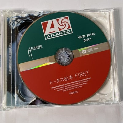 Tortoise Matsumoto – FIRST (CD + DVD, 2009, 2-Disc) Japan WPZL-30144/5