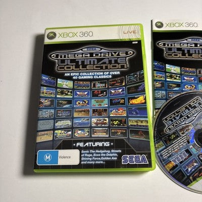 Sega Mega Drive Ultimate Collection for Xbox 360 Manual PAL
