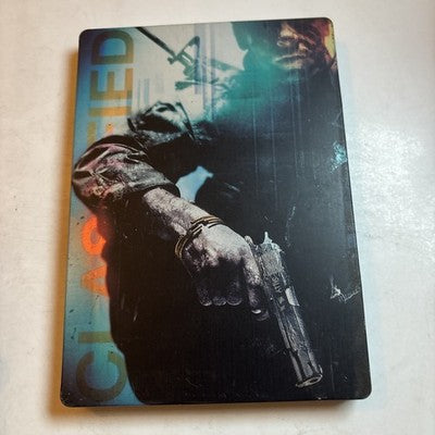 Call of Duty Black Ops Steel Case (Xbox 360, 2010) PAL