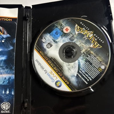 Batman : Arkham Asylum (PC Game DVD 2011)  Game of Year Edition