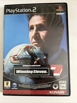 World Soccer Winning Eleven 7 PS2 Sony PlayStation 2 NTSC-J Japanese Complete