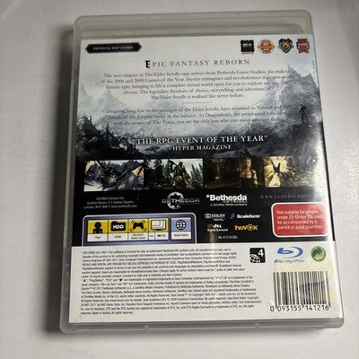 The Elder Scrolls V: Skyrim Sony PlayStation 3 PS3