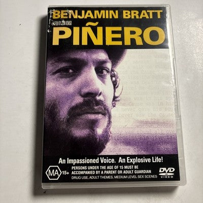 Pinero (DVD, 2001) Benjamin Bratt Region 4
