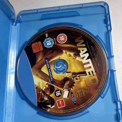 Wanted (Blu-ray, 2008) Morgan Freeman, Angelina Jolie Region B