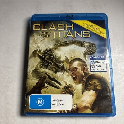 Clash of the Titans (Blu-ray, 2010) Sam Worthington, Ian Whyte Region B
