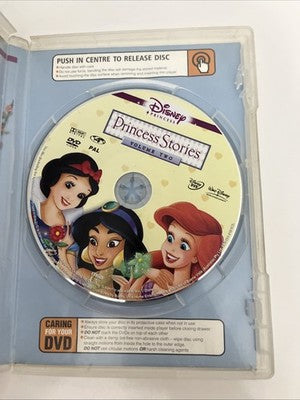 Princess Stories : Tales of Friendship : Vol 2 (DVD, 2005) Disney Region 4