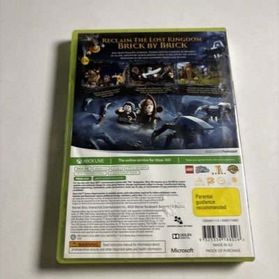 Lego The Hobbit - Xbox 360 Game - Complete With Manual PAL