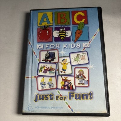 ABC for Kids Compilation - Just for Fun! (DVD, 2000) Region 4