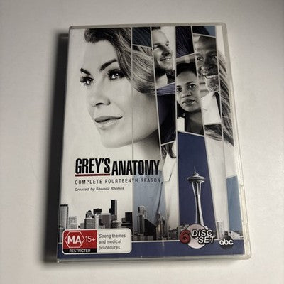 Grey's Anatomy : Season 14 (DVD, 2017) Region 4