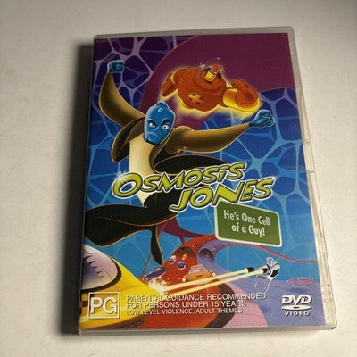 Osmosis Jones (DVD, 2001) Laurence Fishburne, William Shatner, Region 4