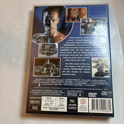 Terminator 2 - Judgment Day (DVD, 1991) Arnold Schwarzenegger Region 4
