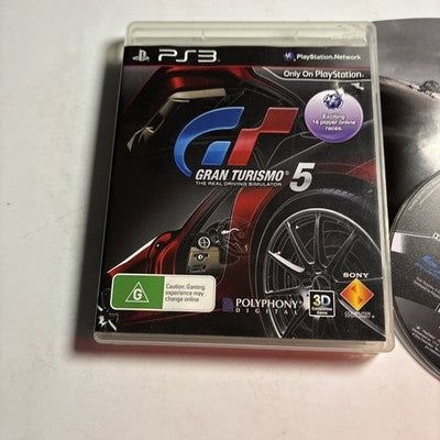 GT Gran Turismo 5 PS3 Complete with Manual Booklet