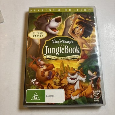 The Jungle Book (Special Edition, DVD, 1967) Disney Region 4