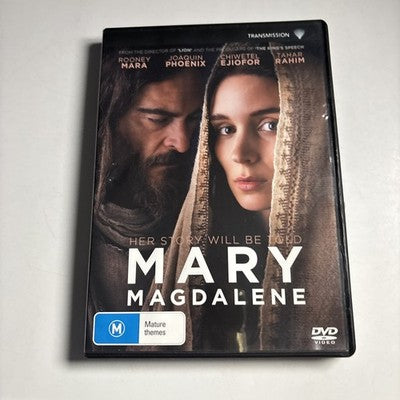 Mary Magdalene (DVD, 2018) Rooney Mara, Joaquin Phoenix Region 4