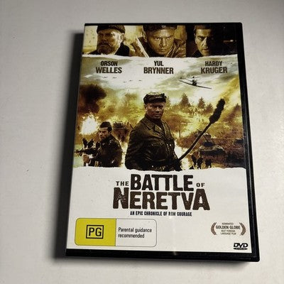 The Battle of Neretva (DVD, 1969) Orson Wells & Yul Brynner Region 4 NEW