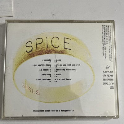 Spice Girls – Spice (CD, 1996) Japan Obi VJCP-25250