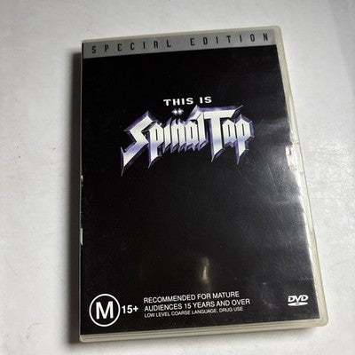 This Is Spinal Tap - Special Edition (DVD, 1985) Region 4