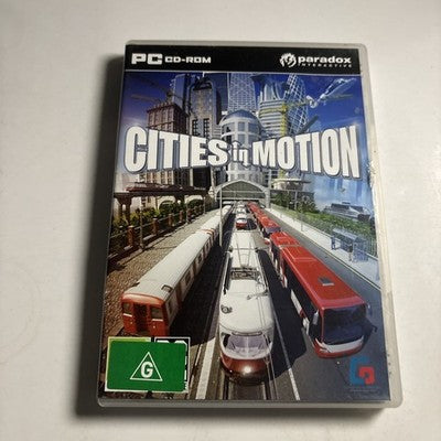 Cities in Motion PC CD-ROM game - Paradox Interactive