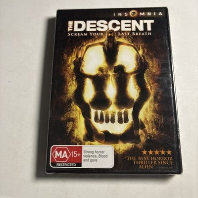 The Descent (DVD, 2005) Saskia Mulder, Natalie Mendoza, Region 4 *New Sealed*