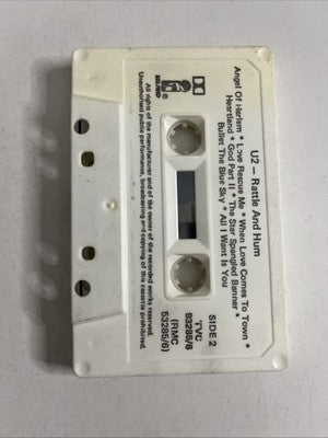 U2 – Rattle And Hum (Cassette, 1988) Australia TVC 93285/6