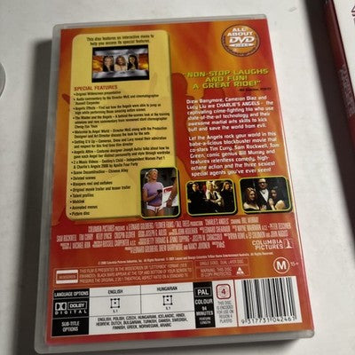 Charlie's Angels / Charlie's Angels Full Throttle (DVD, 2003) Region 4 NEW