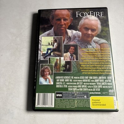 Foxfire (DVD, 1987) Jessica Tandy, John Denver All Regions NEW