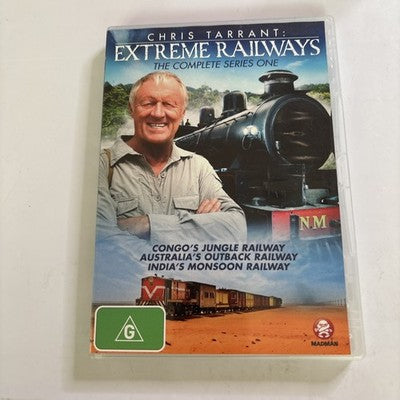 Chris Tarrant's Extreme Railways : Series 1 (DVD, 2013) All Regions NEW