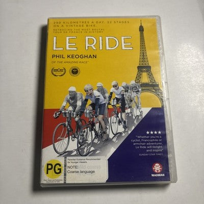 Le Ride (DVD, 2016) Phil Keoghan, Ben Cornell Region 4