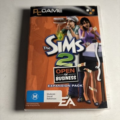 The Sims 2 Open For Business PC DVD-ROM Game Expansion Pack Complete 2006