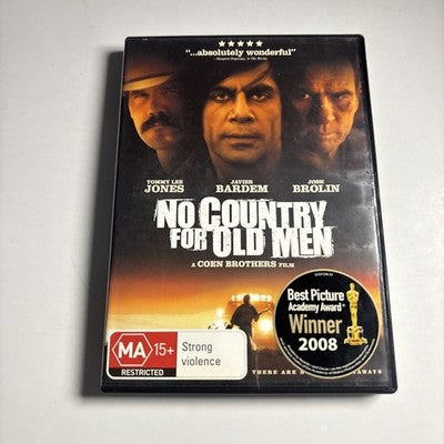 No Country for Old Men (DVD, 2007) Javier Bardem Region 4