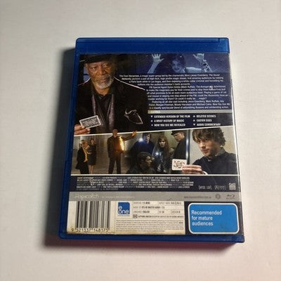 Now You See Me (Blu-ray, 2013) Michael Caine, Morgan Freeman, Region B