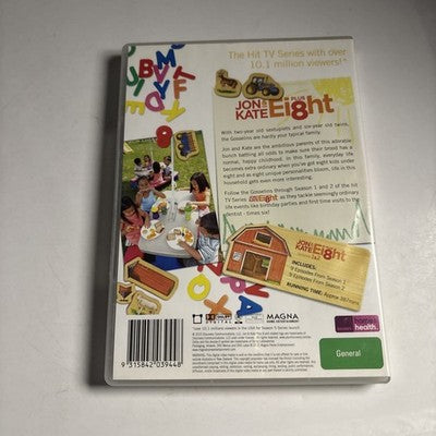 Jon & Kate + Eight : Season 1 & 2 (DVD, 2007) Region 4 NEW