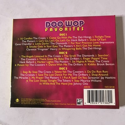 Various – Doo Wop Favorites (CD, 3-Disc) Australia Digipak THF2 50138