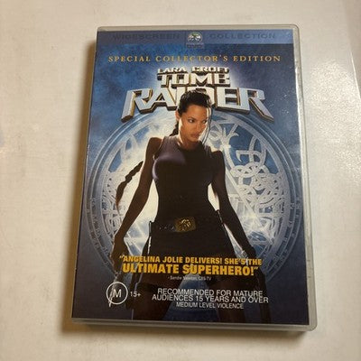 Lara Croft Tomb Raider (DVD, 2001) Angelina Jolie Region 4 NEW