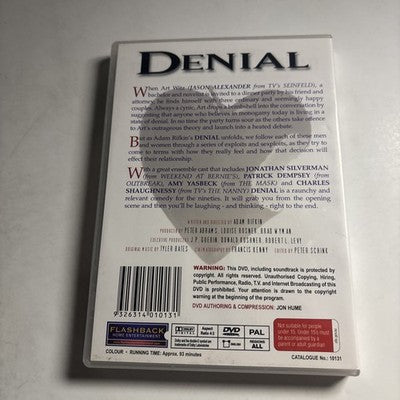 Denial (DVD, 1998) Patrick Dempsey, Jason Alexander All Regions NEW