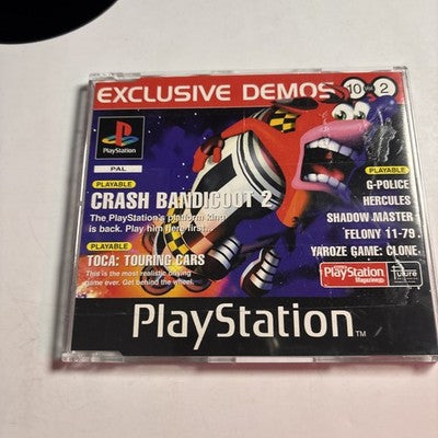 Official UK Playstation Magazine CD Demo Disc Disc 10 Vol 2 PAL