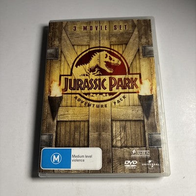 Jurassic Park / Jurassic Park The Lost World / Jurassic Park 3 - DVD Region 4,2