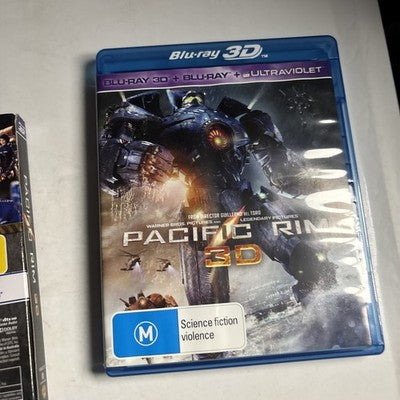 Pacific Rim 3D (Blu-ray 3D, 2013) Burn Gorman, Mana Ashida, Idris Elba Region B
