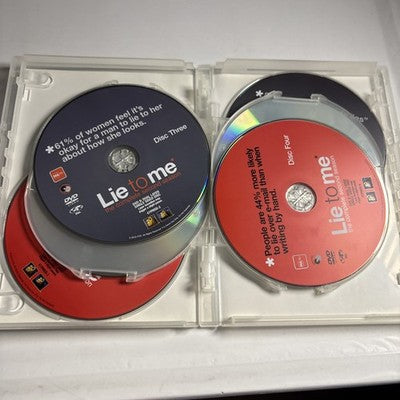 Lie To Me - Season 2 (DVD, 2010, 6 Disc) Tim Roth Region 4