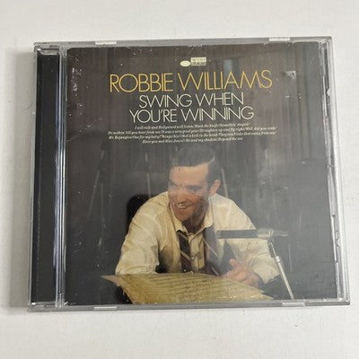 Robbie Williams – Swing When You're Winning (CD, 2001) Australia 7243 536826 2 0