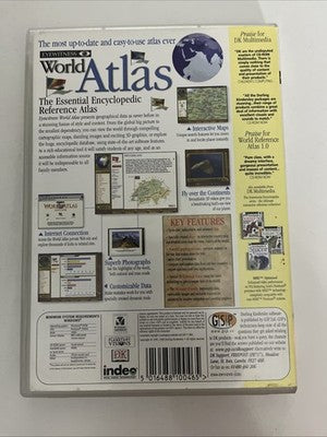 Eyewitness World Atlas PC CD-ROM 1995